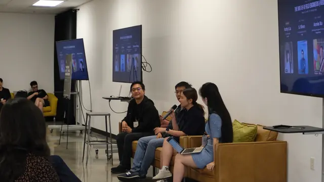Panel discussion at The Rise of AI Field Engineers in Sunnyvale